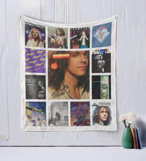 Peter Frampton Quilt Blanket