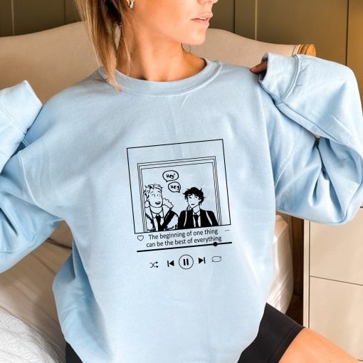 Phases Inspired Book Nick And Charlie Heartstopper Unisex Sweatshirt