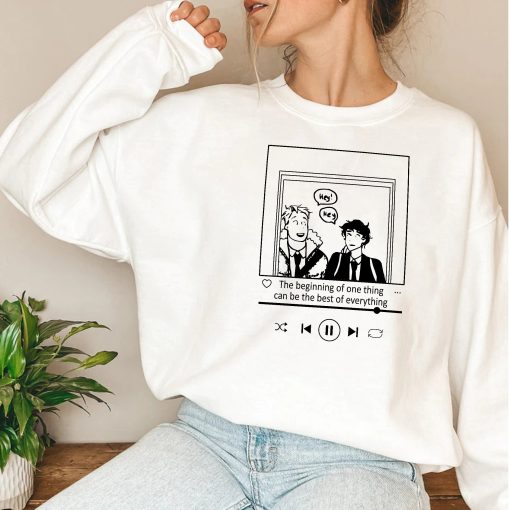 Phases Inspired Book Nick And Charlie Heartstopper Unisex Sweatshirt