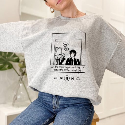 Phases Inspired Book Nick And Charlie Heartstopper Unisex Sweatshirt