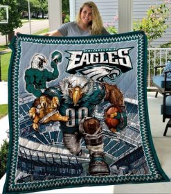 Philadelphia Eagles Quilt Blanket Great Customized Blanket Gifts For