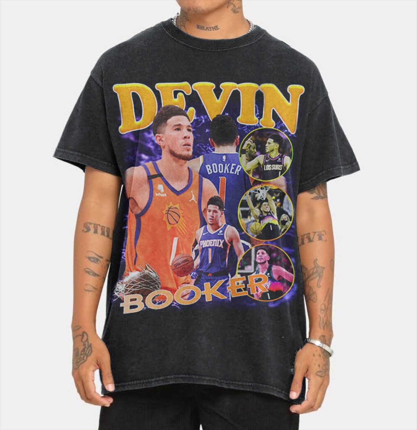 Phoenix Suns Devin Suns Nba Fan Brooker Nba Basketball Champion Unisex T-Shirt