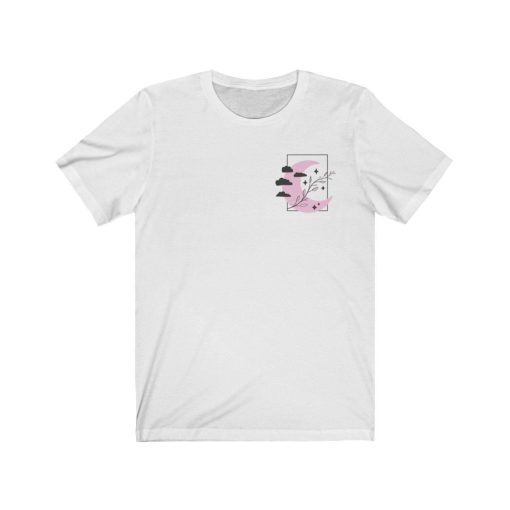 Pink Moon Art Unisex T-Shirt