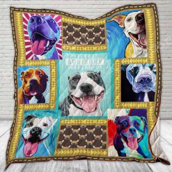 Pit Bull Quilt Blanket