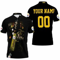 Pittsburgh Steelers Death God Hold For Fans Personalized Polo Shirt Model A28263 All Over Print Shirt 3d T-shirt