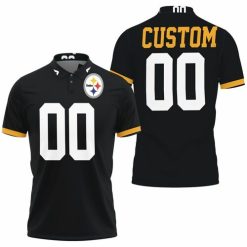 Pittsburgh Steelers Personalized Custom Game Black Jersey Inspired Style Polo Shirt Model A28893 All Over Print Shirt 3d T-shirt