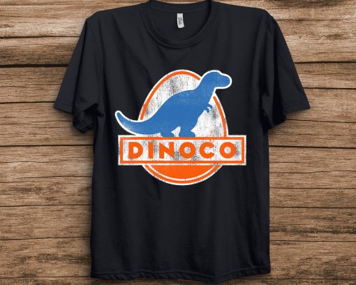 Pixar Cars Iconic Dinoco Dinosaur Logo Disney Unisex T-Shirt