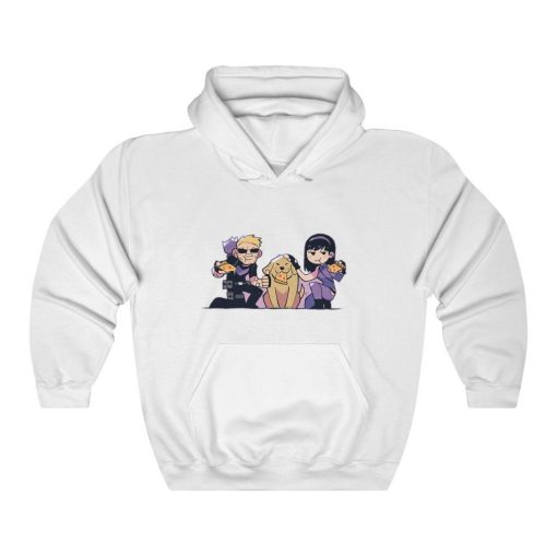 Pizza Dog Clint And Kate Unisex Sweatshirt