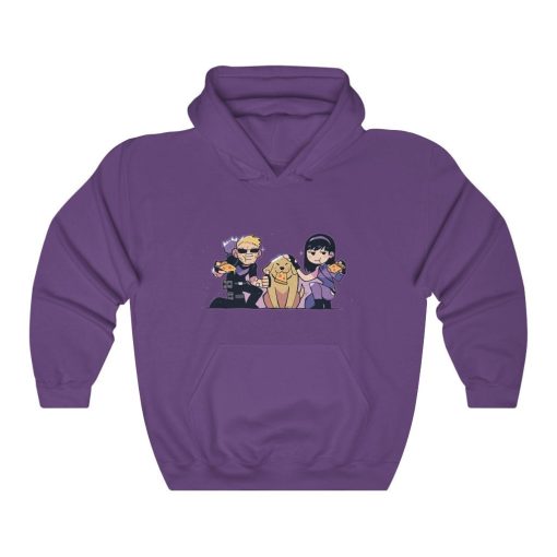 Pizza Dog Clint And Kate Unisex Sweatshirt