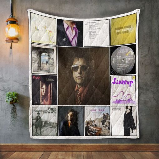 Plush Album Covers Quilt Blanket