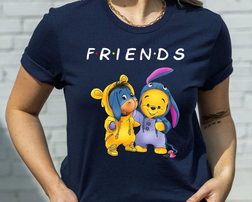 Pooh Bear And Eeyore Donkey Winnie The Pooh Disney Unisex T-Shirt