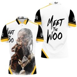 Pop Smoke Meet The Woo Album Smoking 3d Polo Shirt Jersey All Over Print Shirt 3d T-shirt