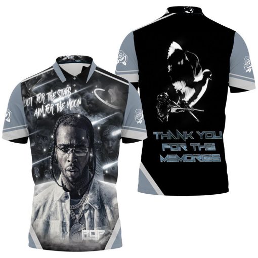 Pop Smoke Shooting The Star Memories Rap Hip Hop Style 3d Polo Shirt Jersey All Over Print Shirt 3d T-shirt