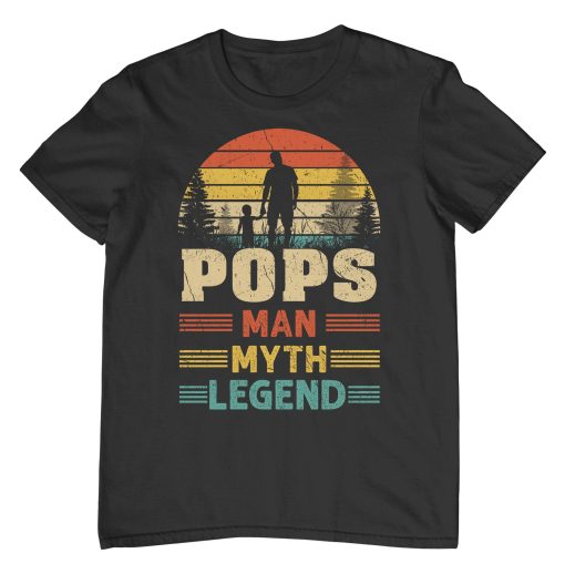 Pops The Man The Myth The Father’s Day Unisex Shirt