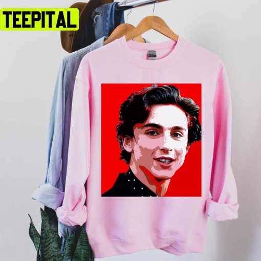 Portrait Of Timothee Chalamet Unisex T-Shirt