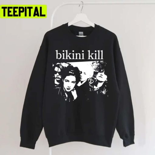 Portraits Of The Rock Band Bikini Kill Unisex T-Shirt