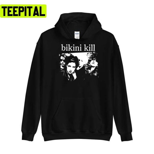 Portraits Of The Rock Band Bikini Kill Unisex T-Shirt