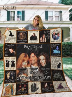 Practical Magic 21st Anniversary Quilt Blanket