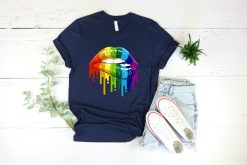 Pride Lips Lgbt Pride Month Unisex T-Shirt