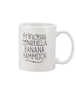 Princess Consuela Banana Hammock Premium Sublime Ceramic Coffee Mug White