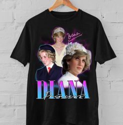 Princess Diana 80s Vintage Retro Unisex T-Shirt