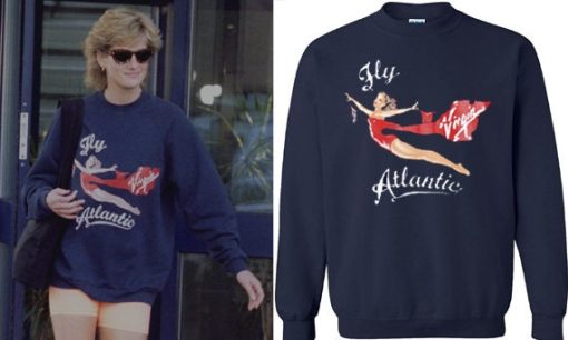 Princess Diana Vintage Design Sweatshirt