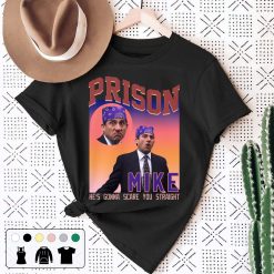 Prison Mike He’s Gonna Scare You Straight Vintage Unisex T-Shirt