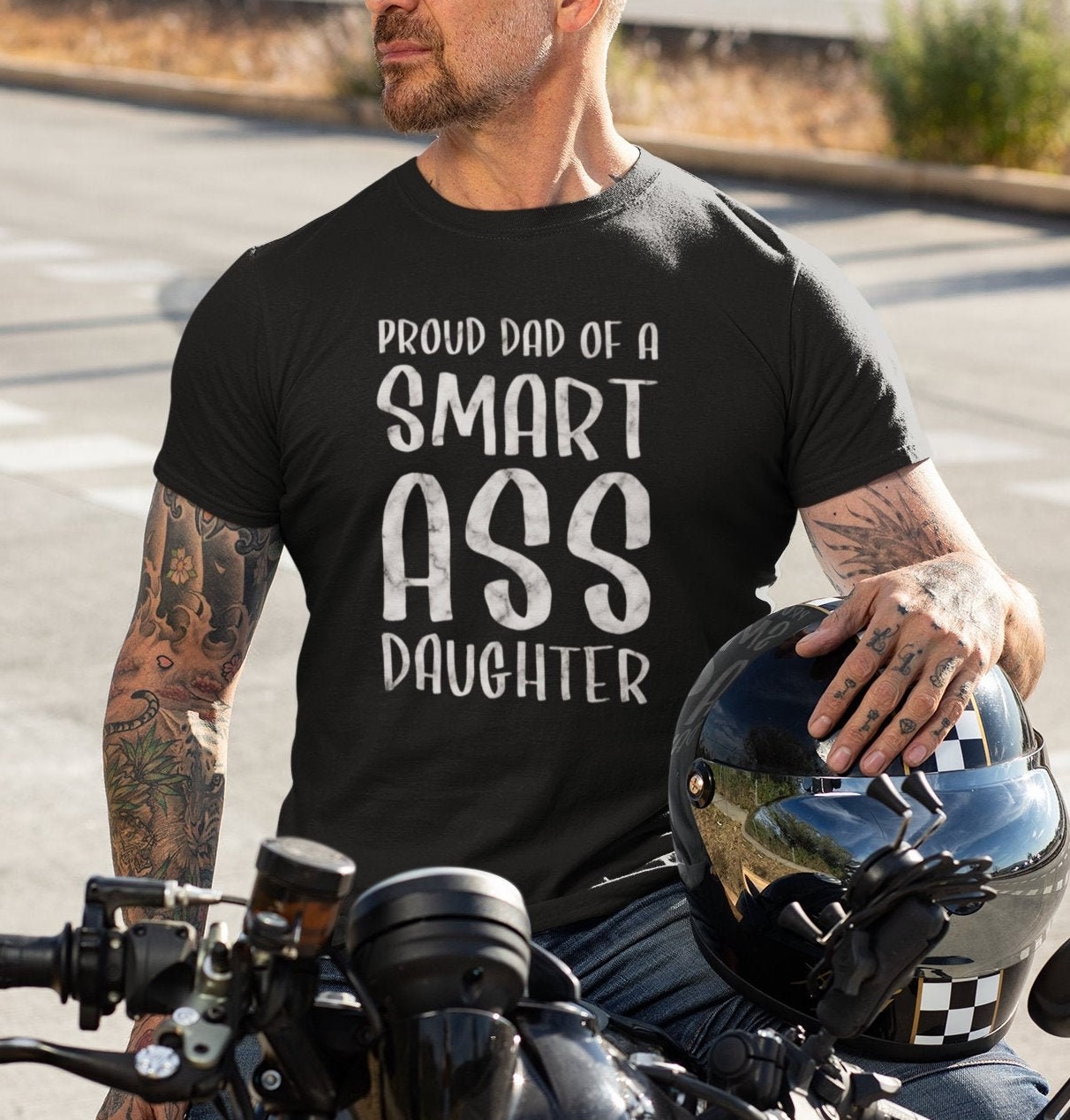 Proud Dad Smart Ass Daughter Father’s Day Unisex Shirt