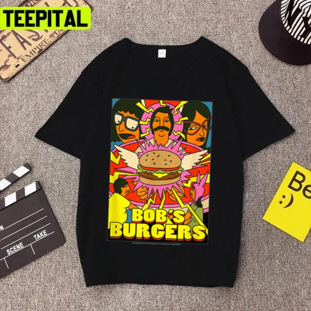 Psychedelic Belcher Family Bobs Burgers Unisex T-Shirt
