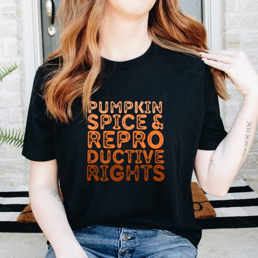 Pumpkin Spice & Reproductive Rights Human Rights Unisex T-Shirt