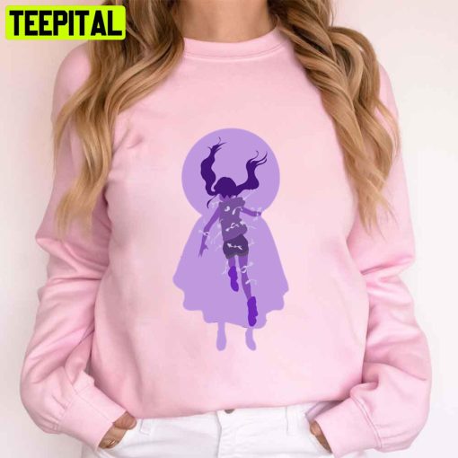 Purple Style Hina Amano Silhouette Weathering With You Unisex T-Shirt