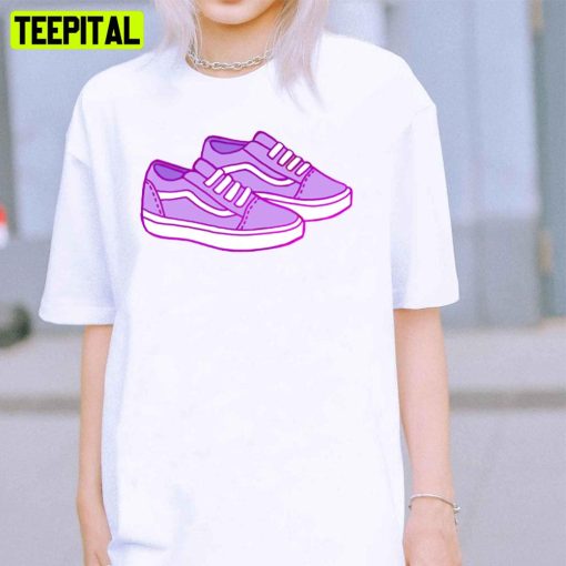 Purple Van Shoes Unisex T-Shirt