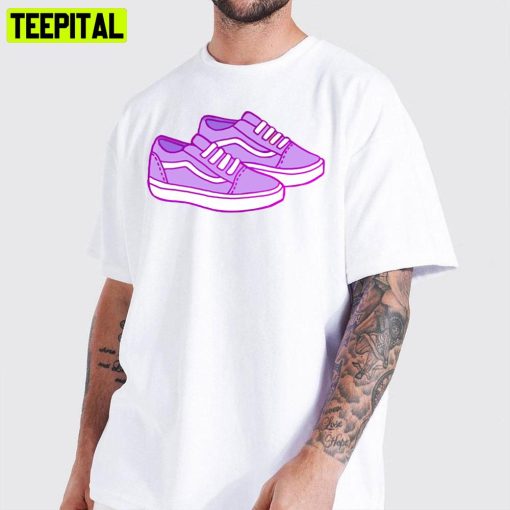 Purple Van Shoes Unisex T-Shirt