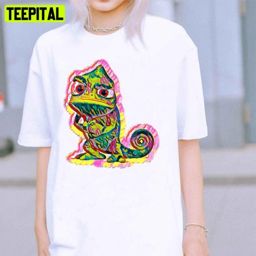 Rainbow Pascal Tangled Movie Unisex T-Shirt