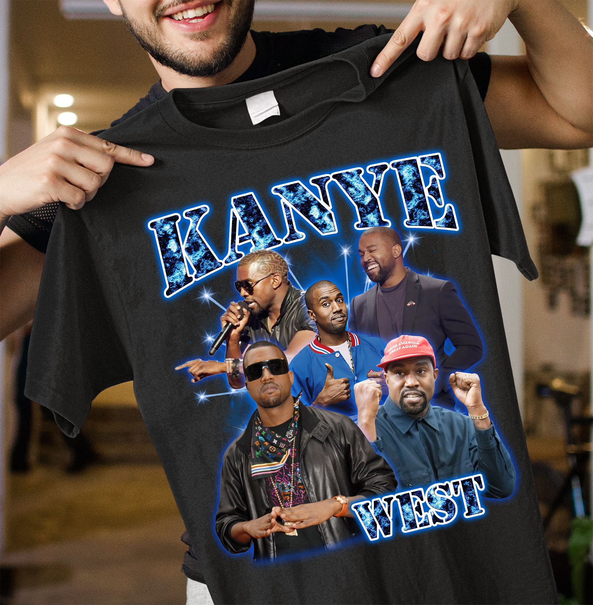 Rap Music Design Graduation Bear Kanye West Unisex T-Shirt