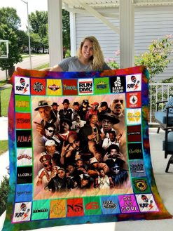 Rapper Legends Quilt Blanket