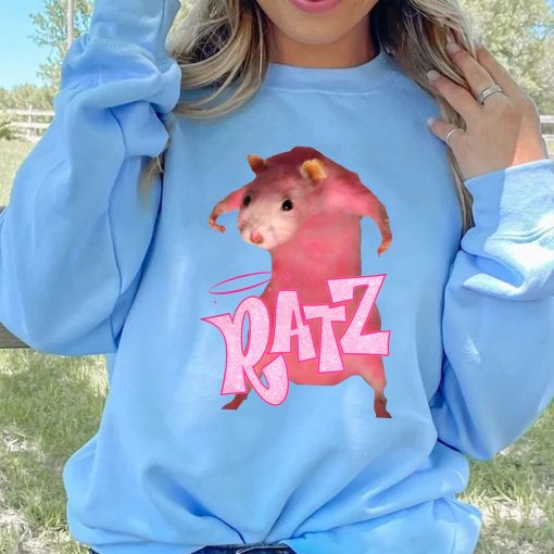 Ratz Pink Mouse Magical Cheese Unisex Sweatshirt