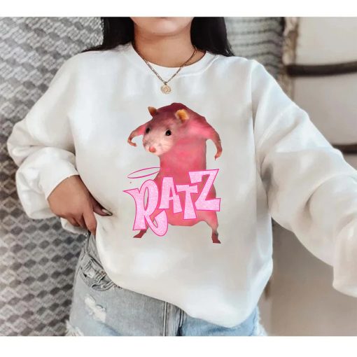 Ratz Pink Mouse Magical Cheese Unisex Sweatshirt