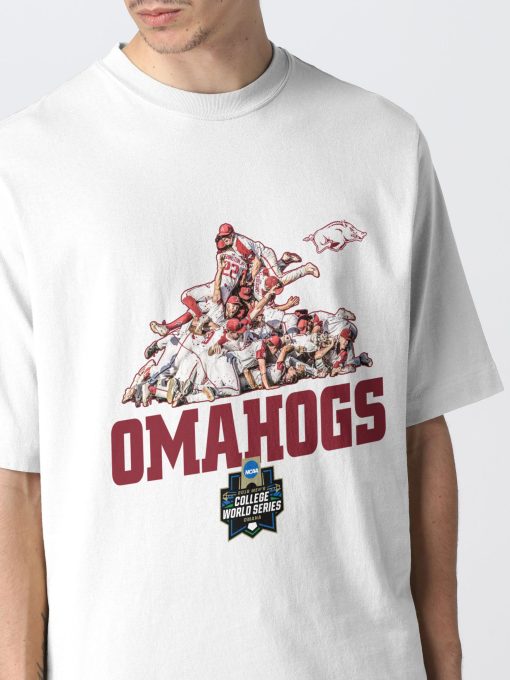 Razorback Omahogs Arkansas Woo Pig Sooie Hogs Fan College World Series 2022 Unisex T-Shirt