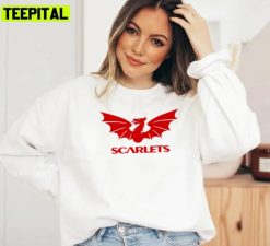 Red Dragon Logo Yma O Hyd Unisex Sweatshirt