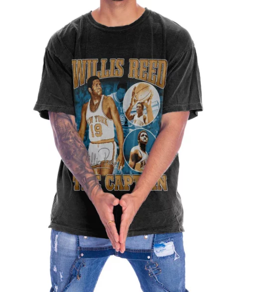 Reed Basketball Retro New York Basketball 90s Bootleg Unisex T-Shirt