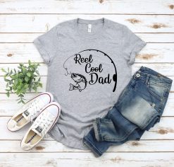 Reel Cool Dad Fishing Fisherman Father’s Day Unisex Shirt