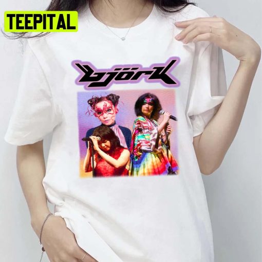 Repro Vtg Hipster 90s Bjork Unisex T-Shirt