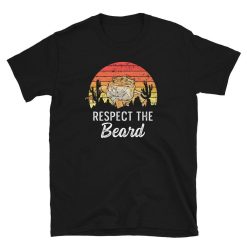 Respect The Beard Retro Dragon T-Shirt