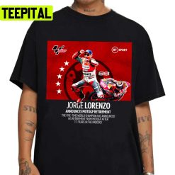 Retireman Long Jorge Lorenzo Motor Racing Unisex T-Shirt