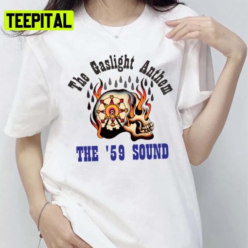 Retro 2009 Tour The ’59 Sound The Gaslight Anthem Rock Band Unisex T-Shirt