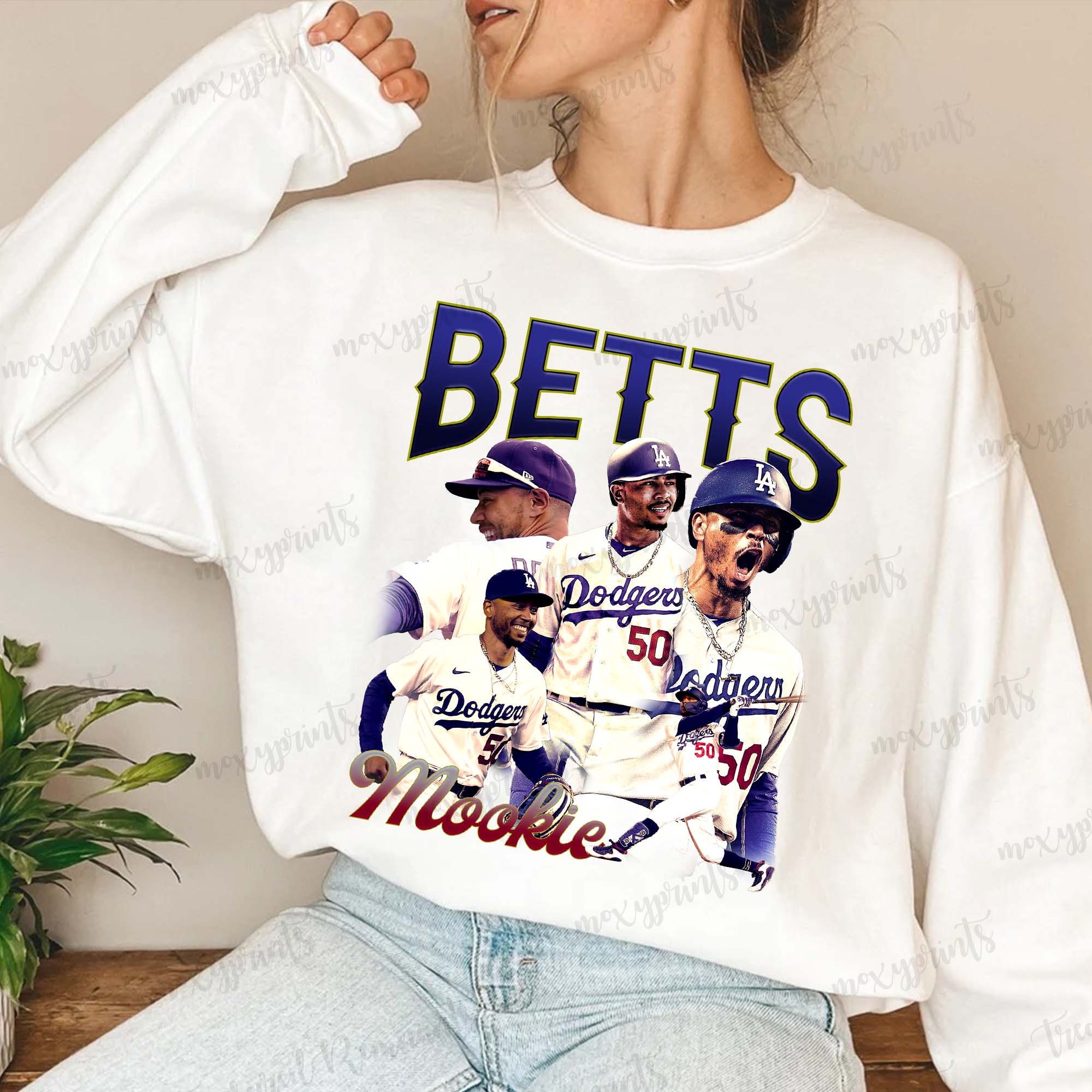 MLB Los Angeles Dodgers (Mookie Betts) Women's T-Shirt