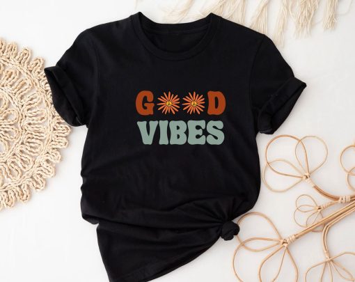 Retro Good Vibes Hippie Players Vintage Art Unisex T-Shirt