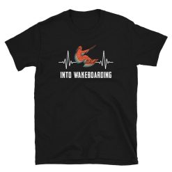 Retro Into Wakeboarding In A Heartbeat Water Sports Unisex T-Shirt