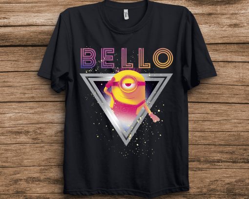 Retro Minions Bello Triangle The Rise Of Gru 2022 Unisex T-Shirt